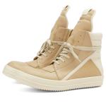 Кожаные кроссовки Geobasket Rick Owens, мультиколор - фото 2