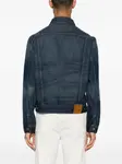 Джинсовая куртка с контрастной строчкой TOM FORD, синий - фото 4
