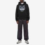 Толстовка мужская Kenzo Classic Tiger Head, черный / белый - фото 4
