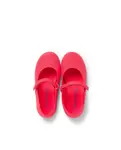Туфли Мэри Джейн для девочек с тонкой клейкой лентой Pisamonas, коралловый - фото 5