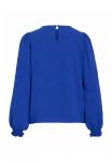 Блуза VILA VIMAY O-NECK, Mazarine Blue/Blue - фото 6
