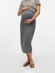 Юбка MAMALICIOUS MLSandy, серый - фото 2