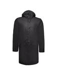 Дождевик RAINS Long Jacket W3, черный - фото