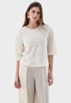Блуза van Laack Blouse, Beige/Mottled Beige - фото