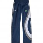 Brain Dead брюки с эластичной талией и логотипом Adidas, синий - фото