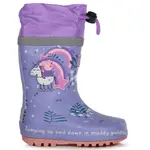 Ботинки Regatta Peppa Splash Welly, розовый - фото 3