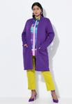 Кардиган Ulla Popken PLUS SIZE LONG OPEN FRONT, Violet/Purple - фото 5
