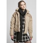 Куртка Urban Classics Diamond Quilt Puffer Oversized Big, бежевый - фото