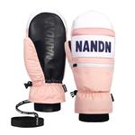 Nan En НАНДН Лыжные перчатки, Черный - фото 4