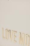 Сумка Love Moschino кросс-боди, бежевый - фото 3