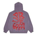 Толстовка Supreme Paint Hooded Sweatshirt, фиолетовый - фото 2