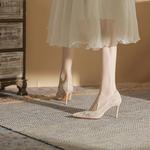 Ainer cat Slim Heel High Heels 8cm для женщин Ainer-cat, априкот - фото 5