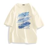 Футболка унисекс MINISO, темно-синий (Свободное воображение) - фото 6