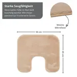 Коврик для ванной Sleepling, бежевый - фото 2