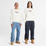 Timberland Винтажные свитшоты унисекс белый - фото 5