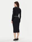 Облегающее трикотажное платье A1W13027 Karl Lagerfeld, черный - фото 3