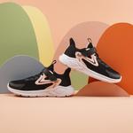 Детские кеды Kids Low-top Black/Pink 361°Kids, черный - фото 8