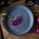 Vida 6x фарфоровые тарелки для супа Moritz & Moritz, синий - фото 4