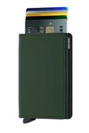 Кожаный кошелек Secrid, зеленый - фото 2