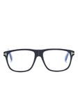 TOM FORD Eyewear очки-пилоты, синий - фото
