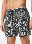 Боксерские шорты для плавания Philipp Plein, черный - фото 4