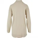 Свитер Urban Classics Knitted Eco Viscose high neck, бежевый - фото 4