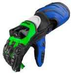 Мотоциклетные перчатки Berik track pro, Black/Green - фото 2