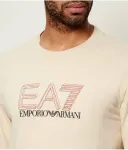 Толстовка regular fit Ea7, бежевый - фото 4