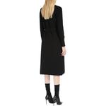 Пальто женское черное MaxMara - фото 5