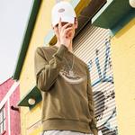 Dickies Свитшот унисекс армейского зеленого цвета - фото 5