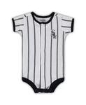Боди с коротким рукавом для новорожденных мальчиков и девочек, белый, черный Chicago White Sox Power Hitter Outerstuff - фото 2