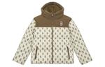 Детская пуховая куртка MLB, Ecru - фото