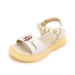 Противоскользящие детские сандалии для детей Budding, экрю - фото