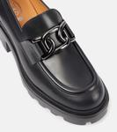 Кожаные туфли-лоферы Tod's, Nero - фото 6