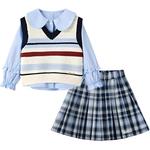 Disney Детский комплект с юбкой для детей 3-7 лет blue - фото