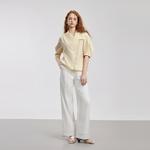 Рубашка женская Lapel Moderate ELLE, белый - фото 8