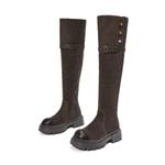 Сапоги женские Eblan, цвет Black Fleece-Lined - фото 2