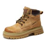 Ботинки Martin Boot женские Laorentou, хаки - фото 7