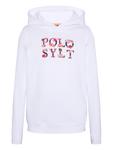Пуловер с капюшоном Polo Sylt, белый - фото