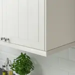Планка декоративная, белая, 221х3 см, STENSUND IKEA - фото 3