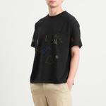 Футболка с вышитым полем Bode, черный - фото 2