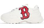 Кроссовки MLB Big Ball Chunky Chunky Sneakers Unisex Low-Top White Red - фото