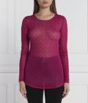 Блуза Slim fit Pinko, розовый - фото