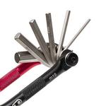 Инструмент Мульти-19 Crank Brothers, черный/красный - фото 4