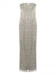 Декорированное платье макси Xyla Simkhai, серый - фото