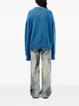 Свитер с эффектом потертости Camperlab, синий - фото 5