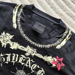 Футболка мужская черная Givenchy, черный - фото 3