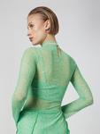 Боди-рубашка VIERVIER Johanna, зеленый - фото 3