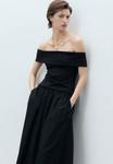 Юбка макси CLAUS Mango, черный - фото 5