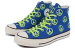 Кроссовки chuck 70 high 'unleash peace - royal ghost green' Converse, синий - фото 3